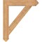 Ekena Millwork Traditional Arts & Crafts Smooth Bracket, Western Red Cedar, 5 1/2"W x 36"D x 42"H BKT06X36X42TRA03SWR - alternate 4